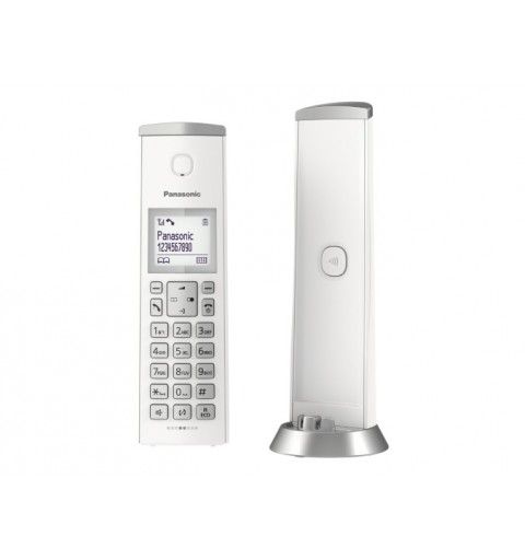 Panasonic KX-TGK210 Téléphone DECT Identification de l'appelant Blanc