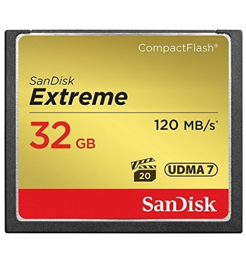 SanDisk 32GB Extreme 32 Go CompactFlash