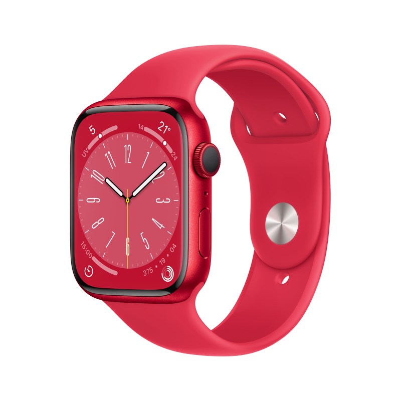 Apple Watch Series 8 OLED 41 mm Rot GPS