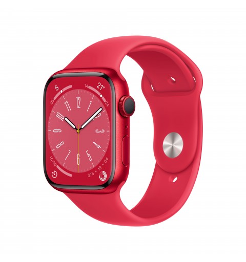 Apple Watch Series 8 GPS 41mm Cassa in Alluminio color (PRODUCT)RED con Cinturino Sport Band (PRODUCT)RED - Regular