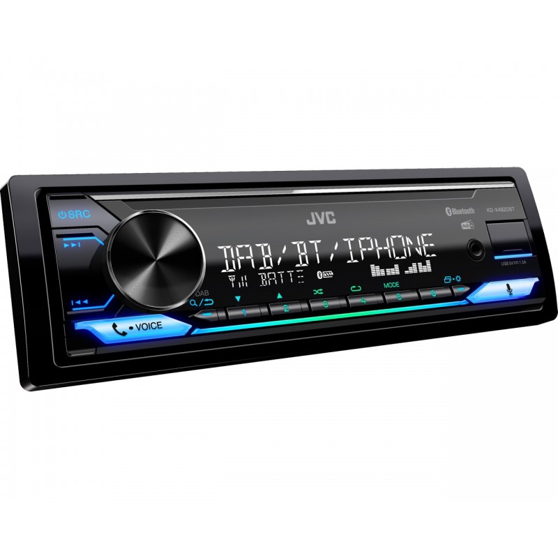 JVC KD-X482DBT Schwarz 200 W Bluetooth