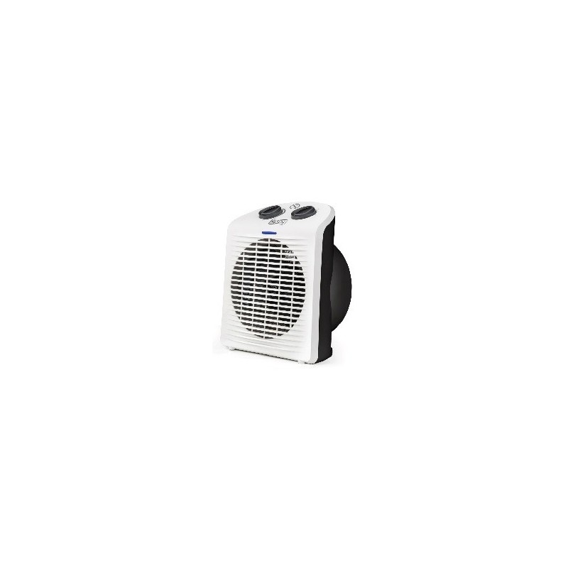 Black & Decker BXSH2000E appareil de chauffage Intérieure Noir, Blanc 2000 W Chauffage de ventilateur électrique