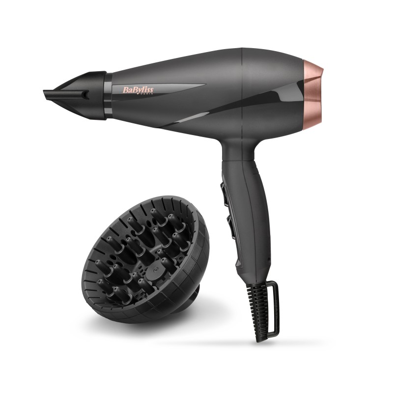 BaByliss Smooth Pro 2100 2100 W Schwarz, Rosa-Goldfarben