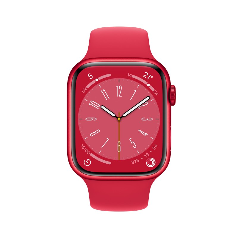Apple Watch Series 8 OLED 45 mm Red GPS (satellite)