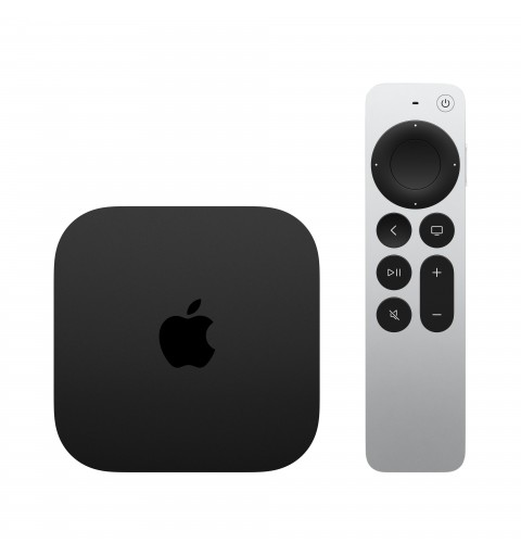 Apple TV 4K Negro, Plata 4K Ultra HD 128 GB Wifi Ethernet