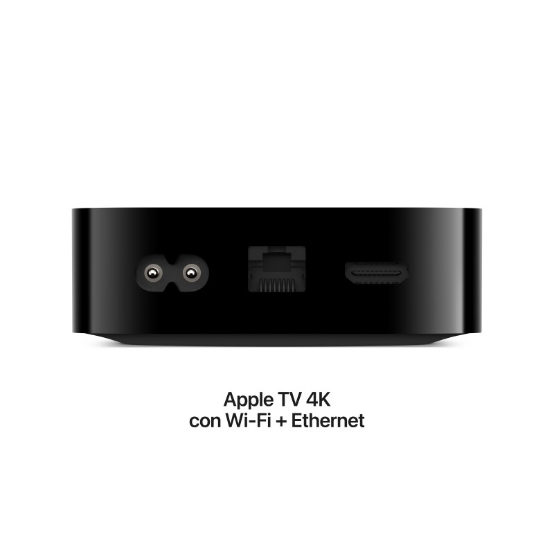 Apple TV 4K Negro, Plata 4K Ultra HD 128 GB Wifi Ethernet