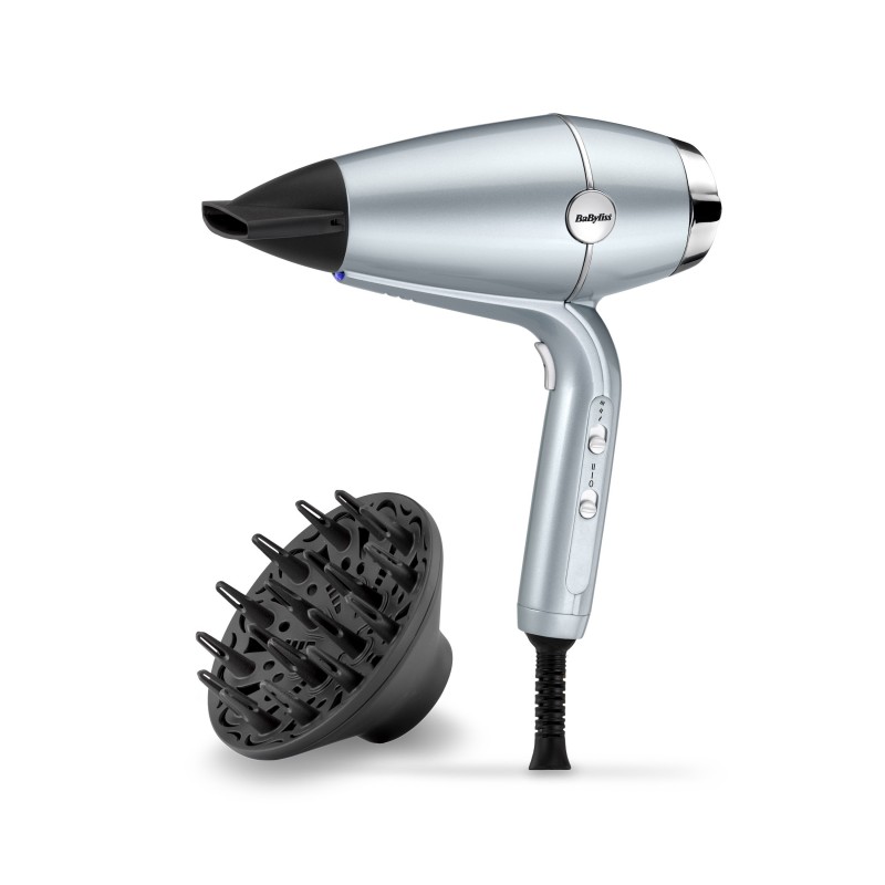 BaByliss Hydro-Fusion Hydro Fusion Hair Dryer 2100 W Metálico