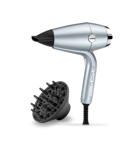 BaByliss Hydro-Fusion Hydro Fusion Hair Dryer 2100 W Metálico