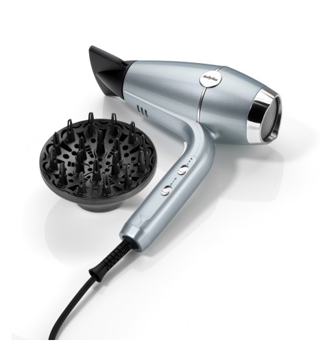 BaByliss Hydro-Fusion Hydro Fusion Hair Dryer 2100 W Metálico