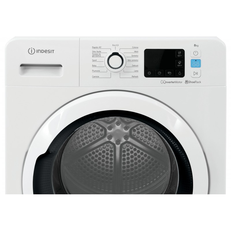 Indesit YTN M11 83K RX IT Wäschetrockner Freistehend Frontlader 8 kg A+++ Weiß