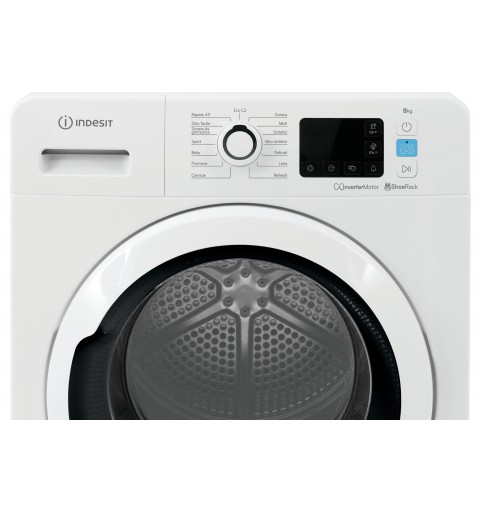 Indesit YTN M11 83K RX IT Wäschetrockner Freistehend Frontlader 8 kg A+++ Weiß