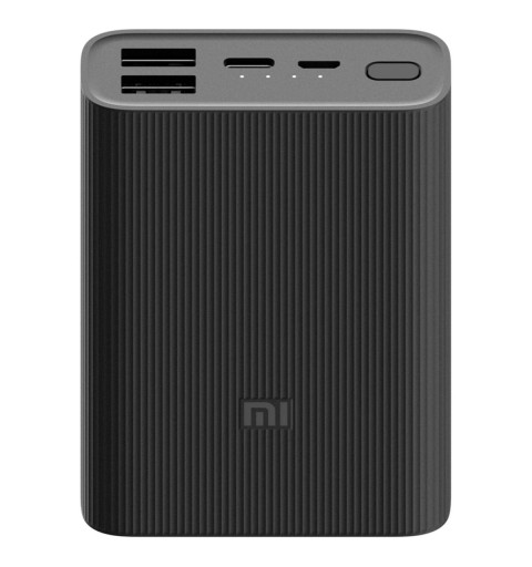 Xiaomi Mi Power Bank 3 Ultra Compact Lithium Polymère (LiPo) 10000 mAh Noir