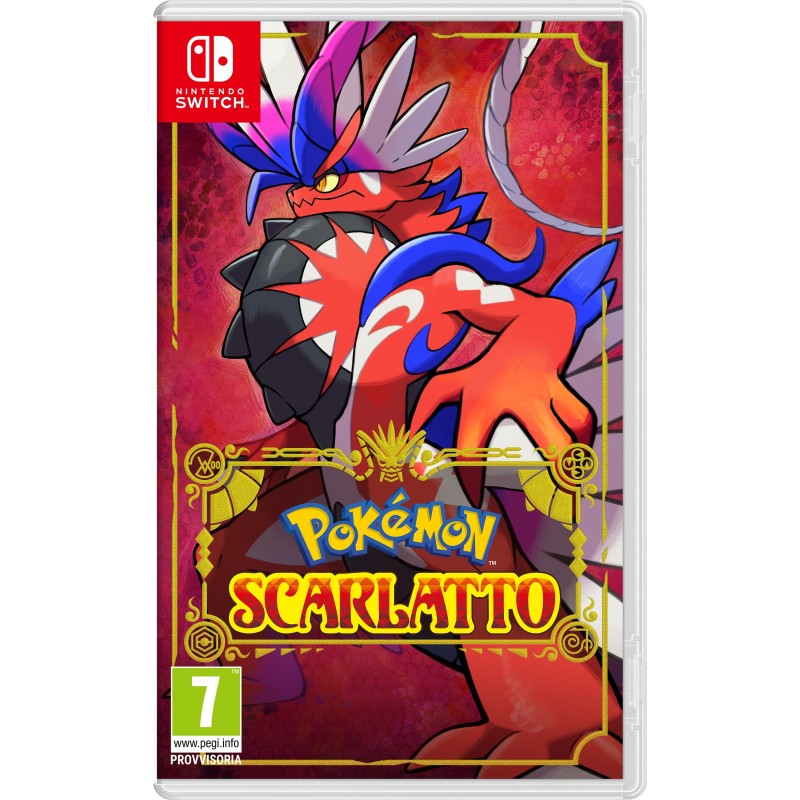 Nintendo Pokémon Scarlatto Estándar Nintendo Switch