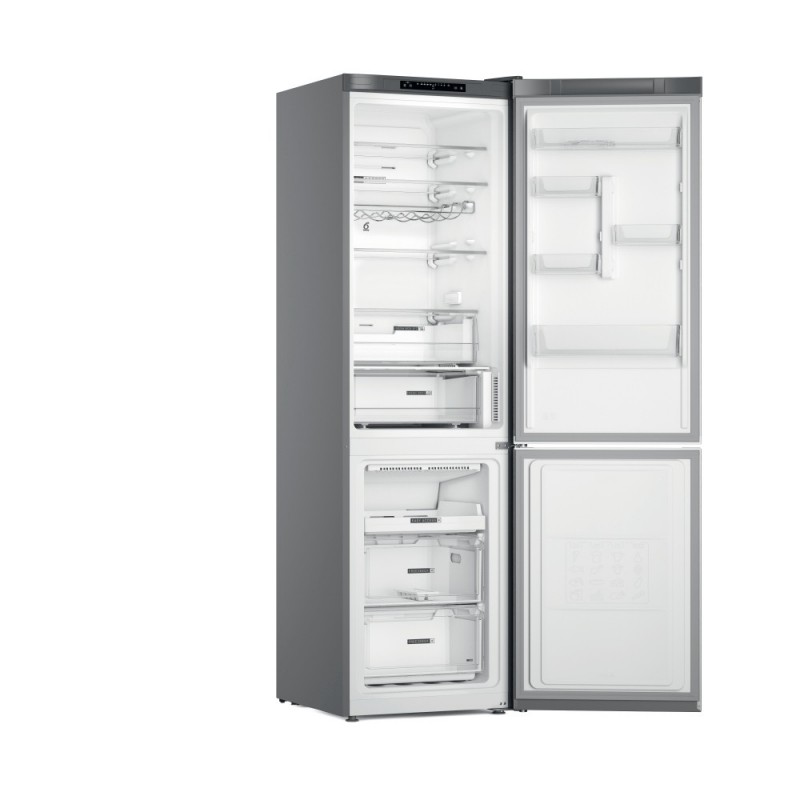 Whirlpool W7X 93A OX fridge-freezer Freestanding 367 L D Stainless steel