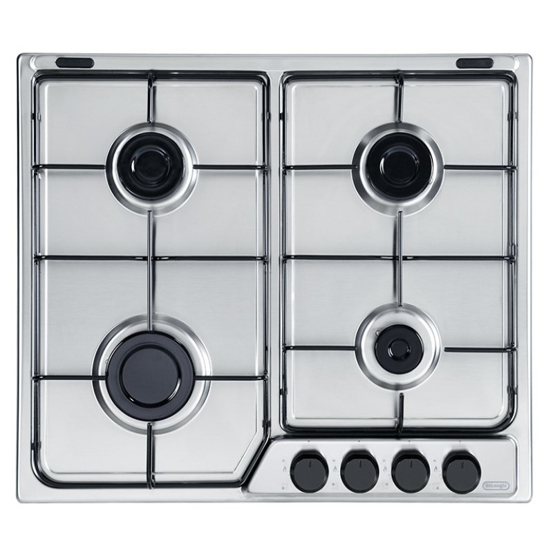 De’Longhi FFA 46 ASV hobs Acero inoxidable Integrado 60 cm Encimera de gas 4 zona(s)