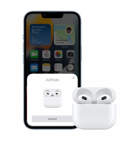 Apple AirPods (terza generazione) con custodia di ricarica Lightning