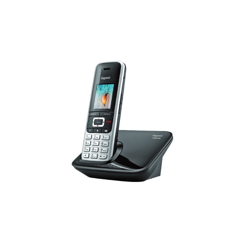 Gigaset Premium 100 DECT telephone Caller ID Black, Silver