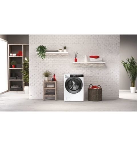 Hoover H-WASH 500 HWE 410AMBS 1-S machine à laver Charge avant 10 kg 1400 tr min A Blanc