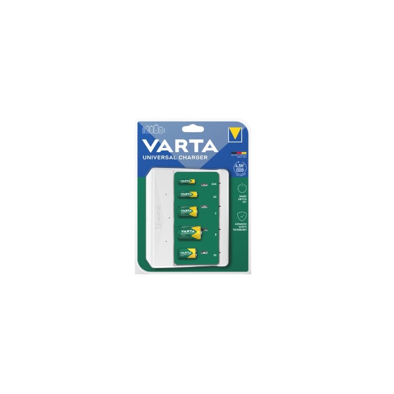 Varta Universal Charger Pile domestique Secteur