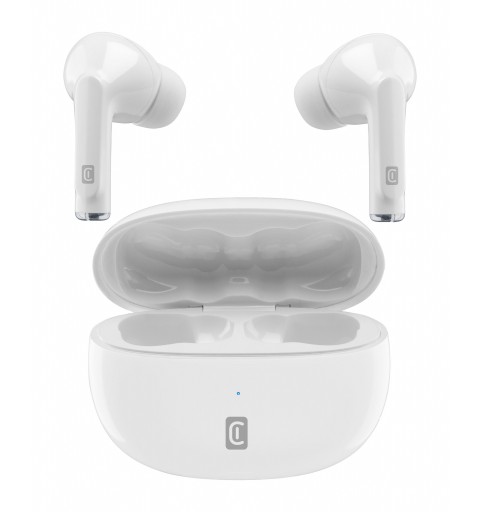 Cellularline Flick Headset True Wireless Stereo (TWS) In-ear Calls Music Bluetooth White