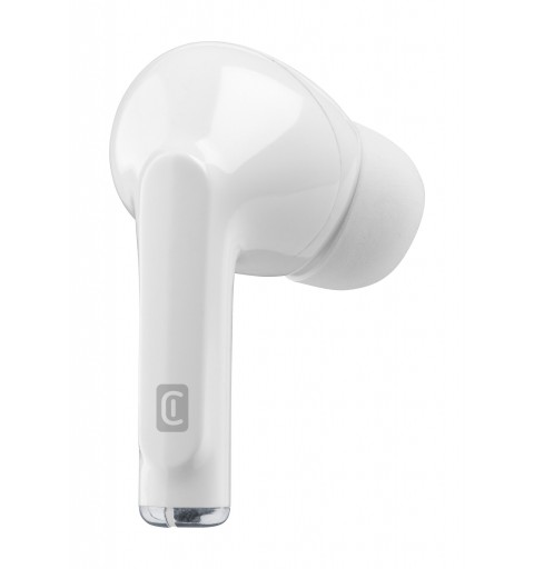 Cellularline Flick Headset True Wireless Stereo (TWS) In-ear Calls Music Bluetooth White