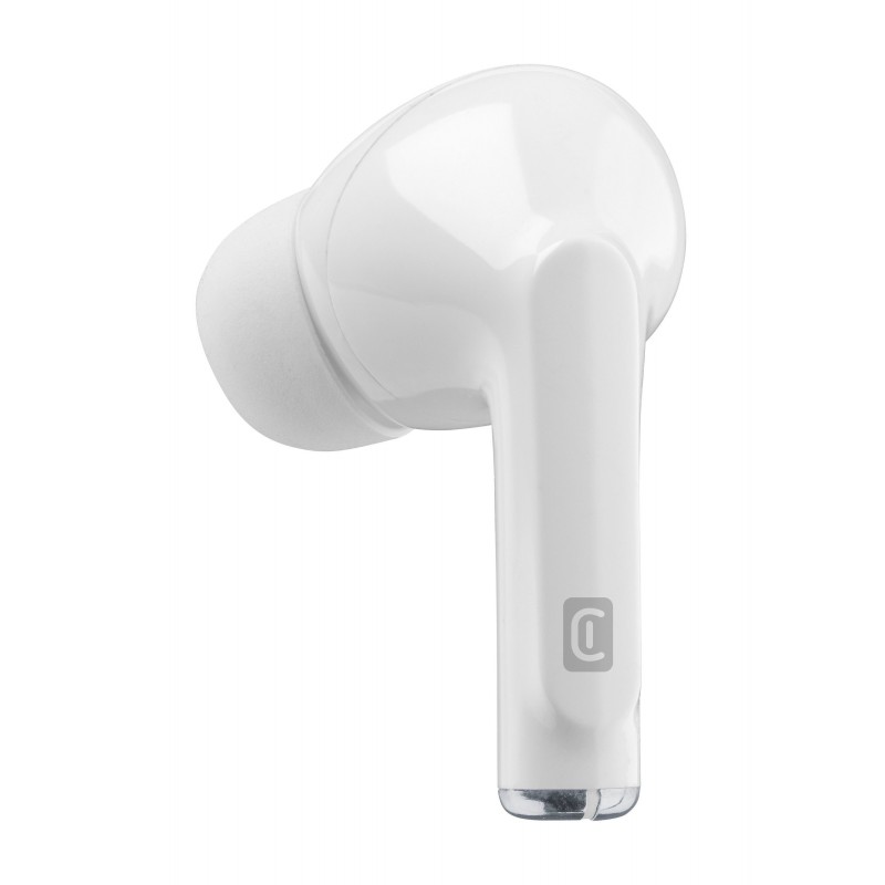 Cellularline Flick Headset True Wireless Stereo (TWS) In-ear Calls Music Bluetooth White