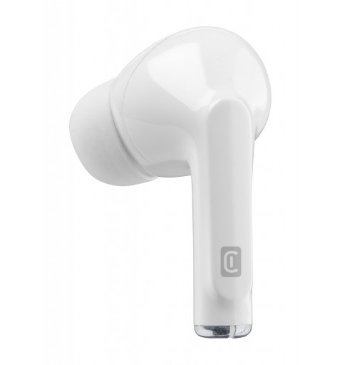 Cellularline Flick Headset True Wireless Stereo (TWS) In-ear Calls Music Bluetooth White