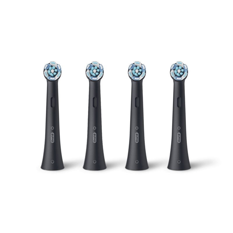 Oral-B iO Ultimate Clean Testine Di Ricambio Nere , 4 Pezzi