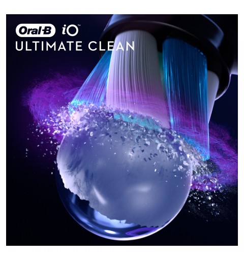 Oral-B iO Ultimate Clean Testine Di Ricambio Nere , 4 Pezzi