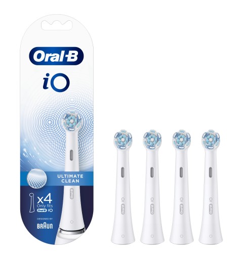 Oral-B iO Ultimate Clean 80335623 cepillo de cabello 4 pieza(s) Blanco