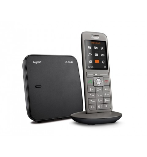 Gigaset CL660 Analog DECT telephone Caller ID Anthracite