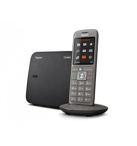 Gigaset CL660 Analog DECT telephone Caller ID Anthracite