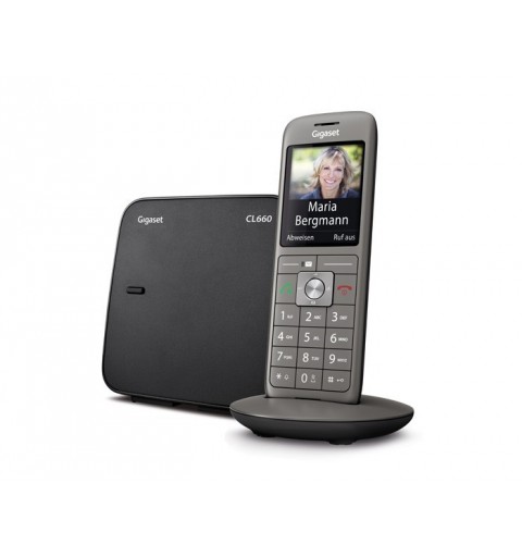 Gigaset CL660 Analog DECT telephone Caller ID Anthracite