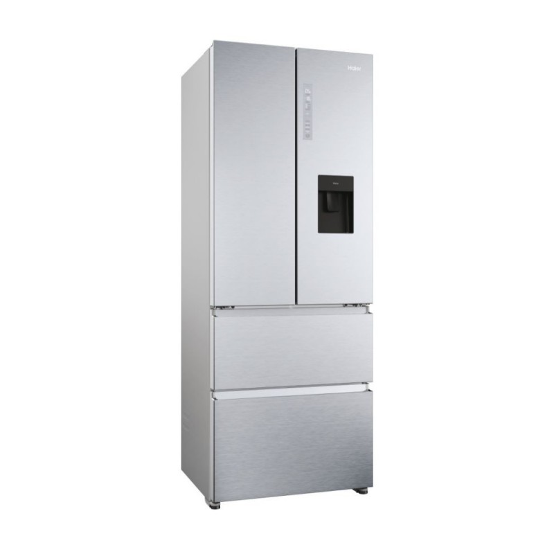 Haier FD 70 Serie 5 HFR5719EWMG side-by-side refrigerator Freestanding 444 L E Silver