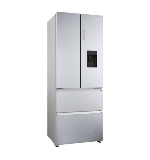 Haier FD 70 Serie 5 HFR5719EWMG side-by-side refrigerator Freestanding 444 L E Silver