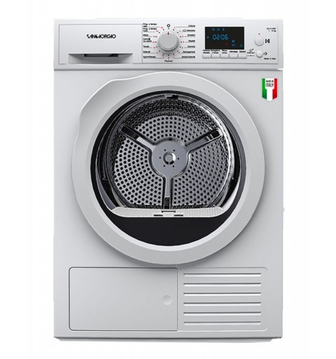 SanGiorgio SDR8P sèche-linge Autoportante Charge avant 8 kg A++ Blanc