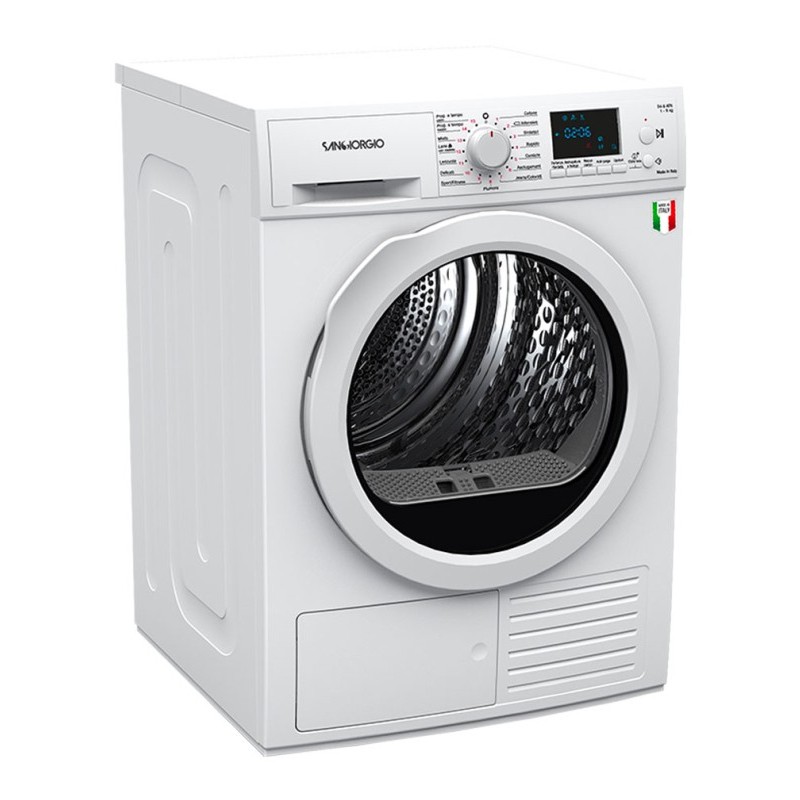 SanGiorgio SDR8P sèche-linge Autoportante Charge avant 8 kg A++ Blanc