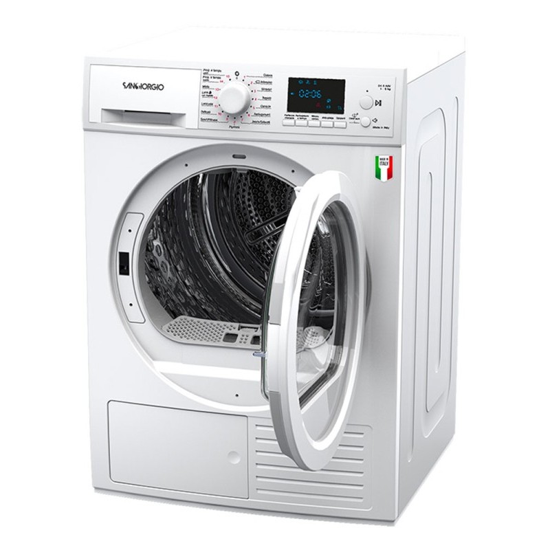 SanGiorgio SDR8P sèche-linge Autoportante Charge avant 8 kg A++ Blanc