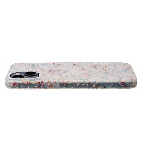 Cellularline Sensation Dots Handy-Schutzhülle 15,5 cm (6.1 Zoll) Cover Durchscheinend, Weiß