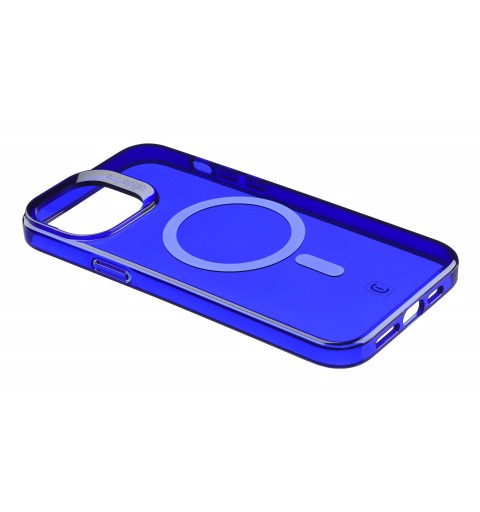 Cellularline Gloss Mag coque de protection pour téléphones portables 15,5 cm (6.1") Housse Bleu, Transparent, Blanc