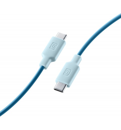 Cellularline Stylecolor USB cable 1 m USB C Blue