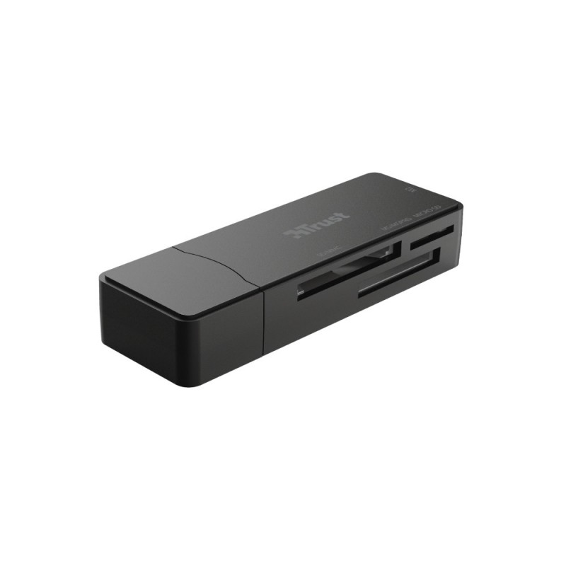 Trust NANGA Kartenleser USB 3.2 Gen 1 (3.1 Gen 1) Type-A Schwarz