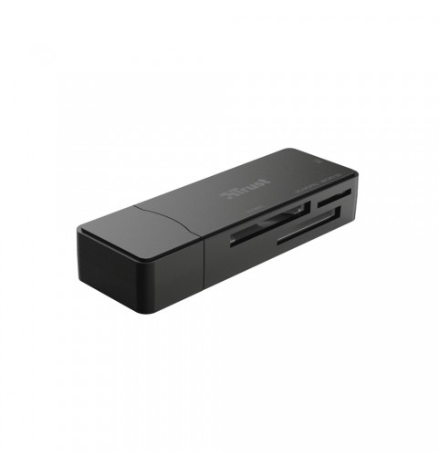 Trust NANGA lettore di schede USB 3.2 Gen 1 (3.1 Gen 1) Type-A Nero