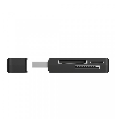 Trust NANGA lettore di schede USB 3.2 Gen 1 (3.1 Gen 1) Type-A Nero