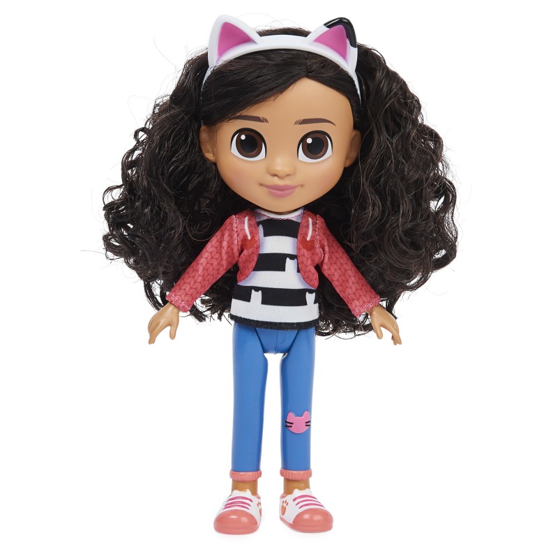 Gabby's Dollhouse 8-inch Gabby Girl Doll, Kids Toys for Ages 3 and up