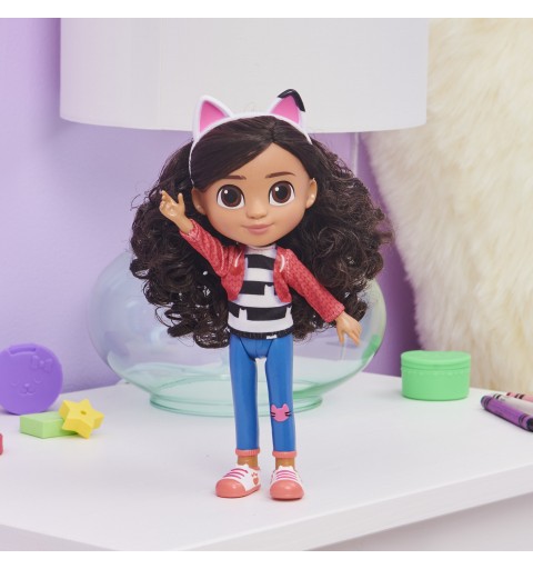 Gabby's Dollhouse 8-inch Gabby Girl Doll, Kids Toys for Ages 3 and up