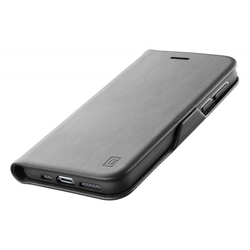 Cellularline Book Clutch coque de protection pour téléphones portables 16,5 cm (6.5") Folio Noir