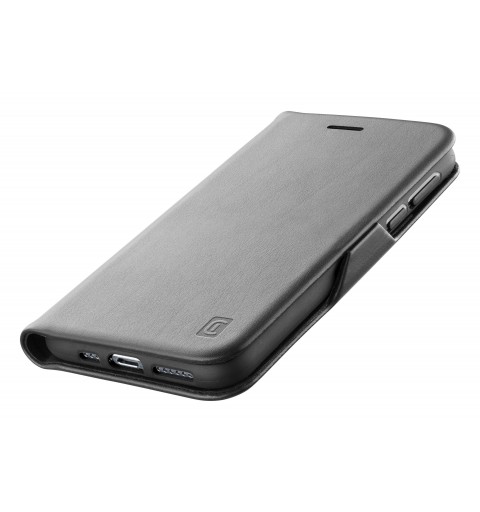 Cellularline Book Clutch coque de protection pour téléphones portables 16,5 cm (6.5") Folio Noir