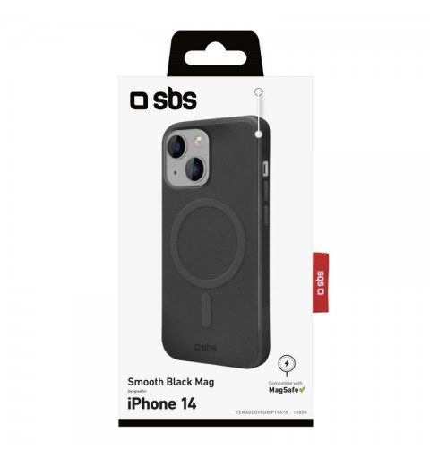 SBS TEMAGCOVRUBIP1461K funda para teléfono móvil 15,5 cm (6.1") Negro