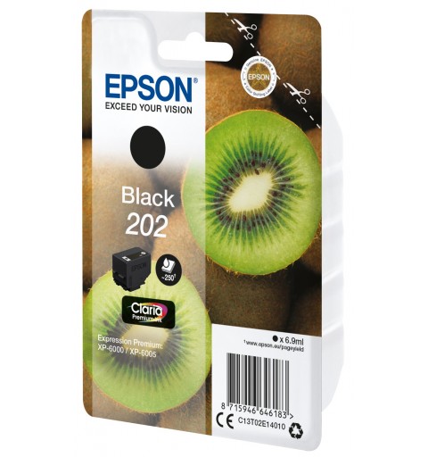 Epson Kiwi Singlepack Black 202 Claria Premium Ink